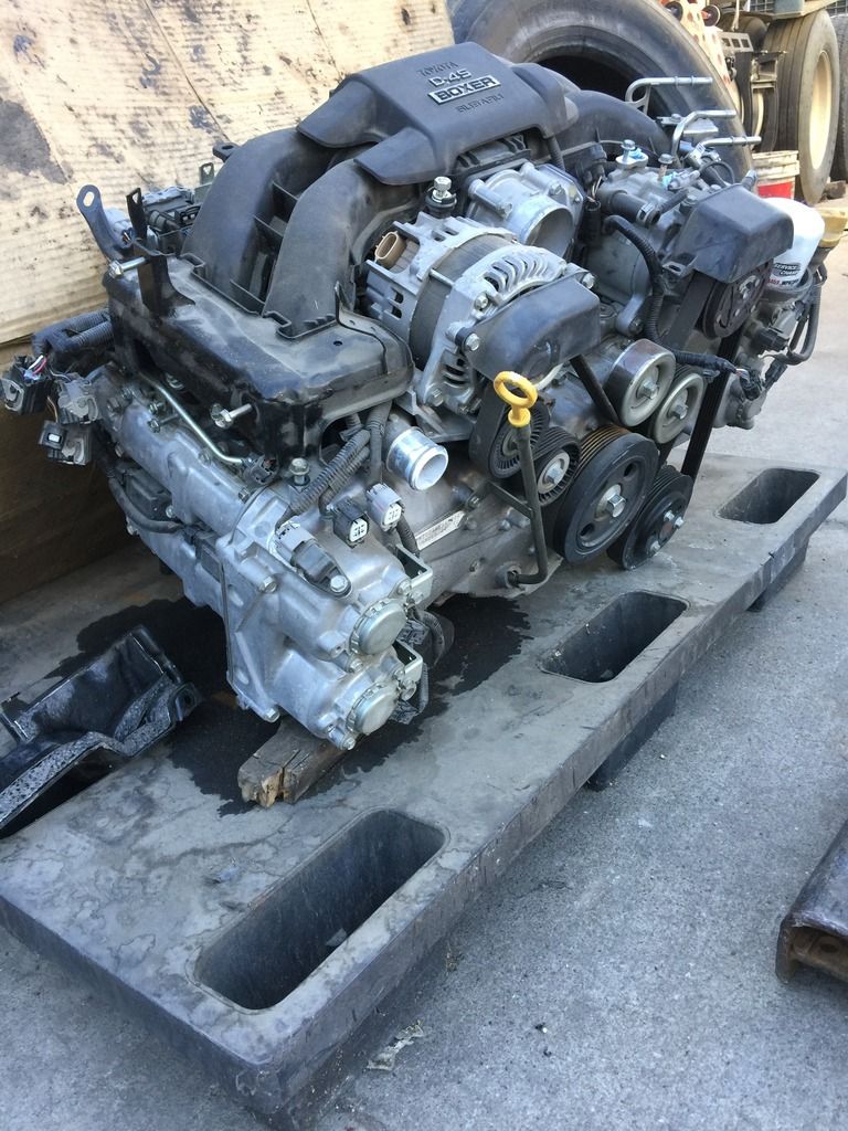 2013 FRS engine with thrown rod Toyota GR86, 86, FRS and Subaru BRZ